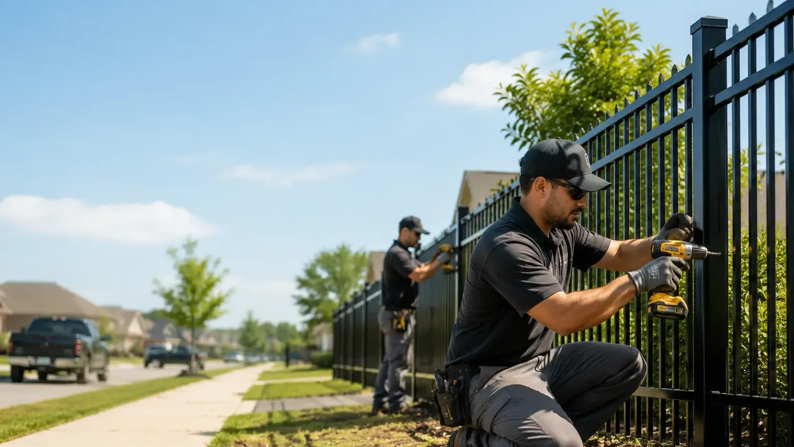 Metal Fence Installation in Hallie, KY